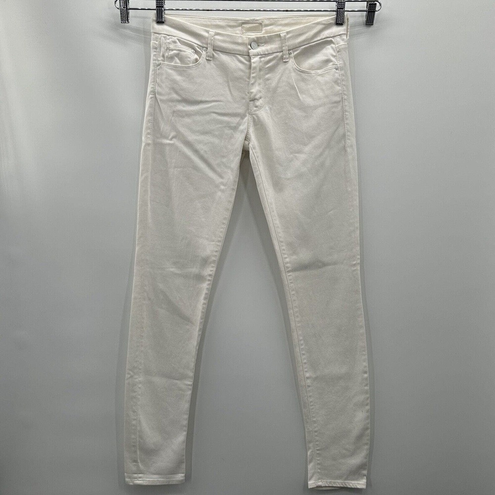 Women's White Slim Stretch Jeans